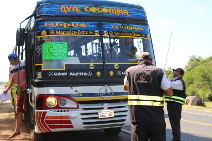 liberacion-de-buses-Caacupe-Dinatran